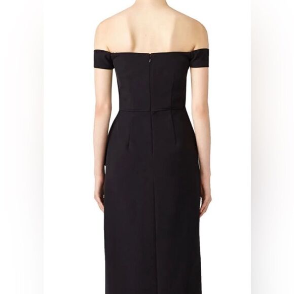 J S Collection Off Shoulder Evening Gown Size 12 - Picture 2 of 6